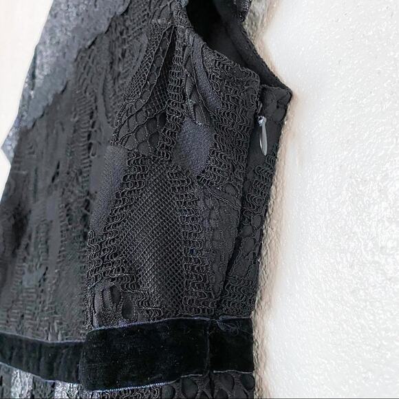 Foxiedox Maisie Lace & Velvet Cocktail Dress Size 6 - Picture 7 of 15